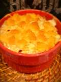 Crumble de lotte aux poireaux