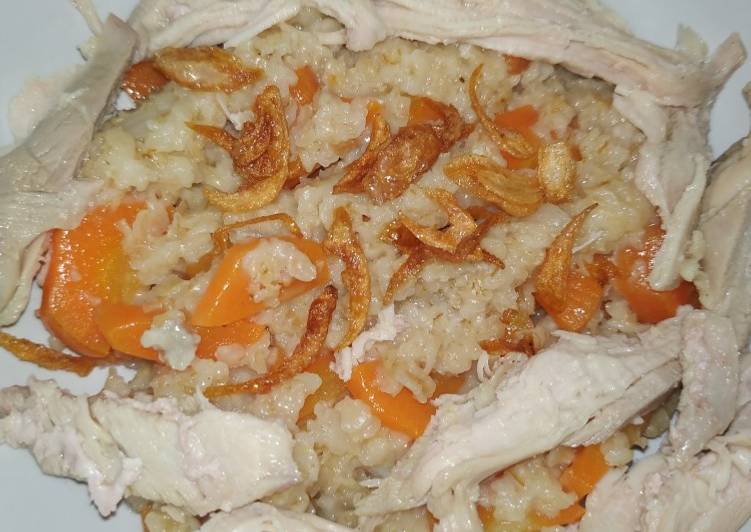 Resep MANTAP! Bubur Ayam Oat menu masakan harian
