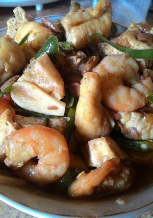 Foto resep Tauco udang dan tahu