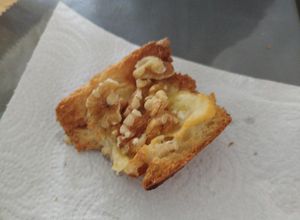 Une photo de Tartine de Gouda et de noix de cajou au airfryer