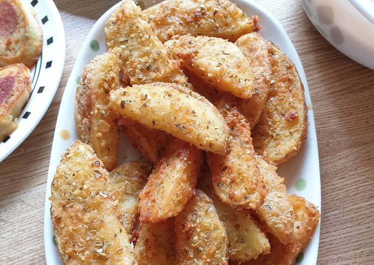 Resep Potato wedges Mudah