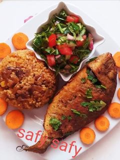 صورة لوصفة سمك دنيس مقلى(تتبيلة جديدة)