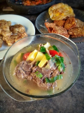 Langkah Mudah untuk Membuat Resep Sup tulang sapi yang Bikin Ngiler Anti Ribet, Lezat Sekali