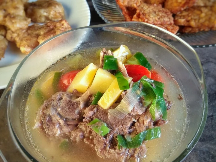 Langkah Mudah untuk Membuat Resep Sup tulang sapi yang Bikin Ngiler Anti Ribet, Lezat Sekali