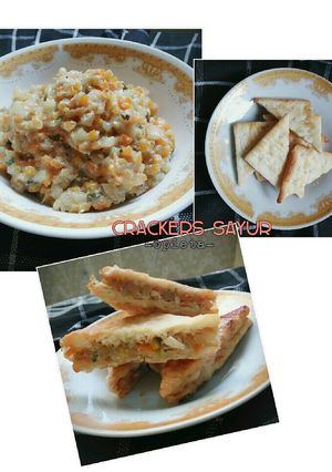 Foto resep Crackers Sayur