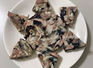 Hình của món Giò xào.