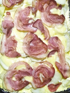 Una foto de Papas a la crema