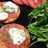 Calabaza al Horno con ensalada-Light