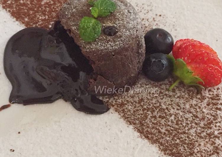 Molten Lava Cake super simple