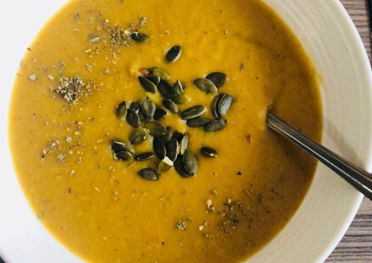 The BEST of White Bean and Butternut Soup