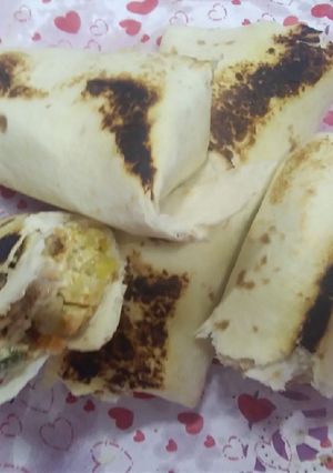 صورة لوصفة شاورما لذيذة جداً 😋 بطريقتي 😇