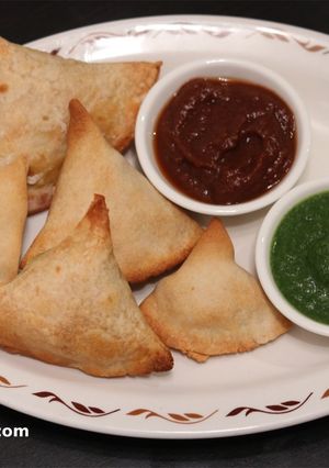 A picture of Baked Samosa.