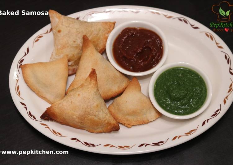 Easiest Way to Cook Appetizing Baked Samosa