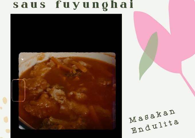 Udang Brokoli Saus Fuyunghai