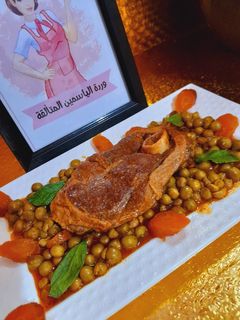 صورة لوصفة جلبانة باللحم