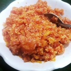 A picture of Gajar ka halwa.