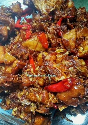 Foto resep Sambal goreng manday pedass simple