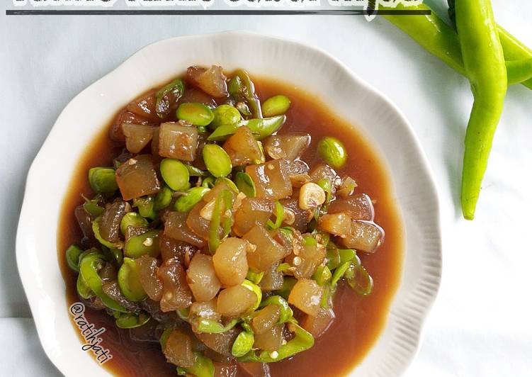 Tumis Kikil Cabai Hijau