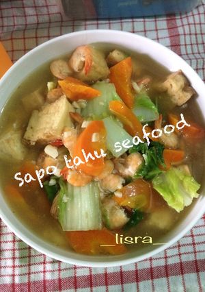 Foto resep Sapo tahu seafood