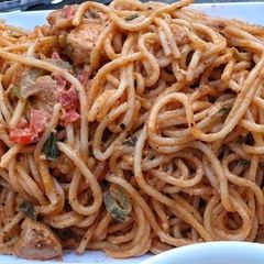 3 spice chicken chowmein A picture of 3 spice chicken chowmein.