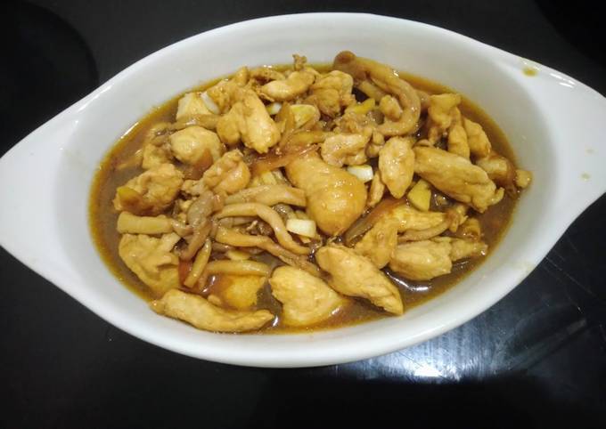 Teriyaki Ayam Jamur