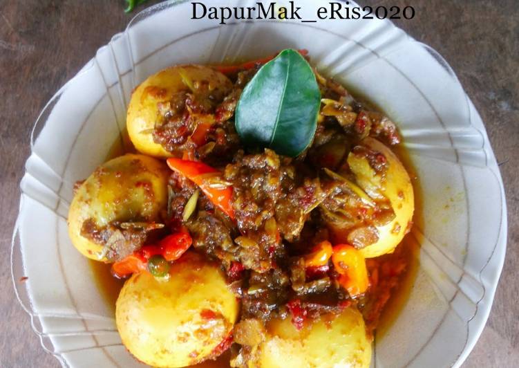 Telur Bumbu Betutu (versi gak pedes)