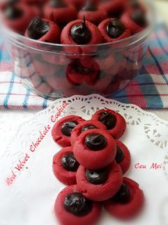 Foto resep Red Velvet choco cookies