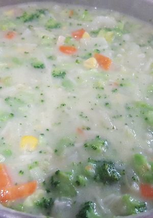 素食濃湯(方便素) 的食譜成品照片