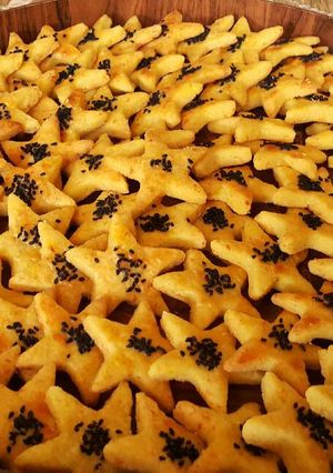 صورة لوصفة بسكويت مالح بالجبنة