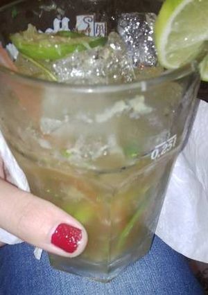 Una foto de Mojito casero