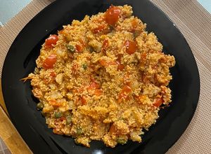 Foto di Cous cous con merluzzo e pomodorini