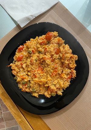 Foto di Cous cous con merluzzo e pomodorini