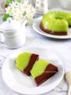 Foto resep 199. Puding Susu Melon Milo