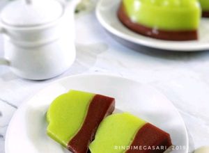 Foto resep 199. Puding Susu Melon Milo