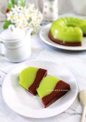 Foto resep 199. Puding Susu Melon Milo