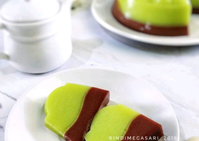 199. Puding Susu Melon Milo