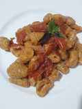 Gnocchi with Carrot Juice