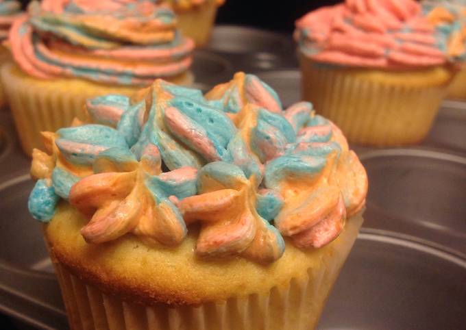 Vanilla cupcake with Buttercream frosting