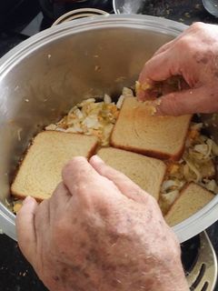 Una foto de Sopa de pan