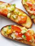 My version of Bruschetta