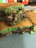 Martabak pandan milkesu (milka keju susu) teflon