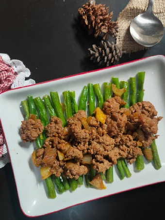 Cara Mudah Membikin Resep  Tumis Buncis Daging Cincang yang Lezat Sekali, Enak