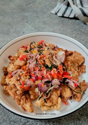 Foto resep Tempe Bumbu Lodeh + Sambal Matah