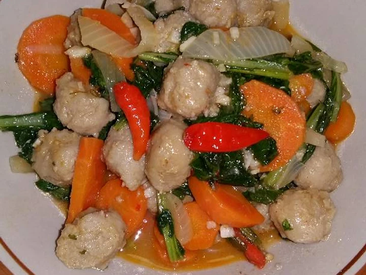 Langkah Gampang Membikin Resep Capcay pentol yang Sempurna Anti Ribet, Mantap