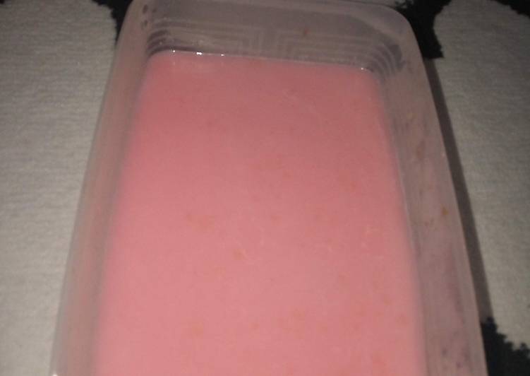 Puding susu energen