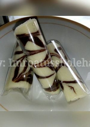 Foto resep Bolu gulung batik (bolu gulung mini)