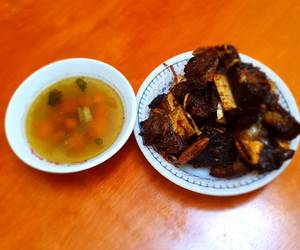 Cara Cepat Sop Iga goreng  buntut goreng Mantul Banget