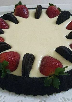 صورة لوصفة اوريو تارت🎂
