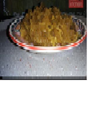 A picture of Atte ka halwa.