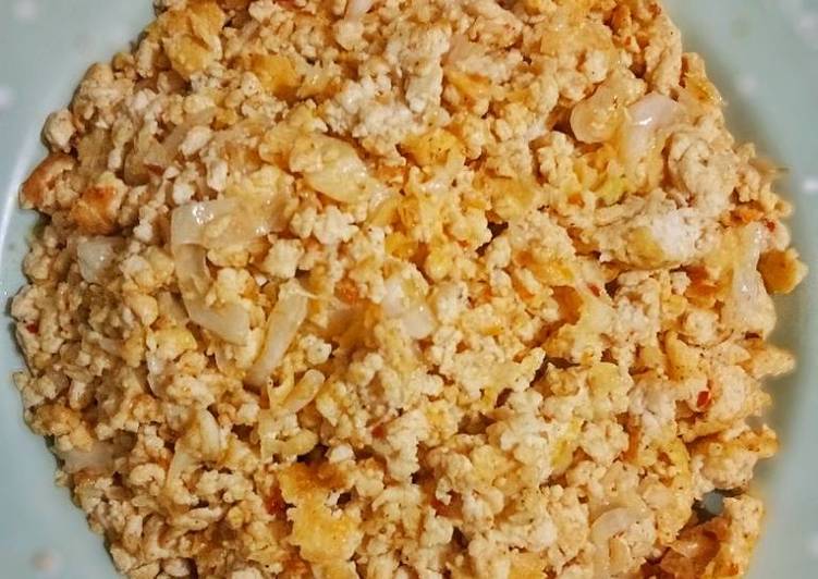 Orak Arik Tahu Telur